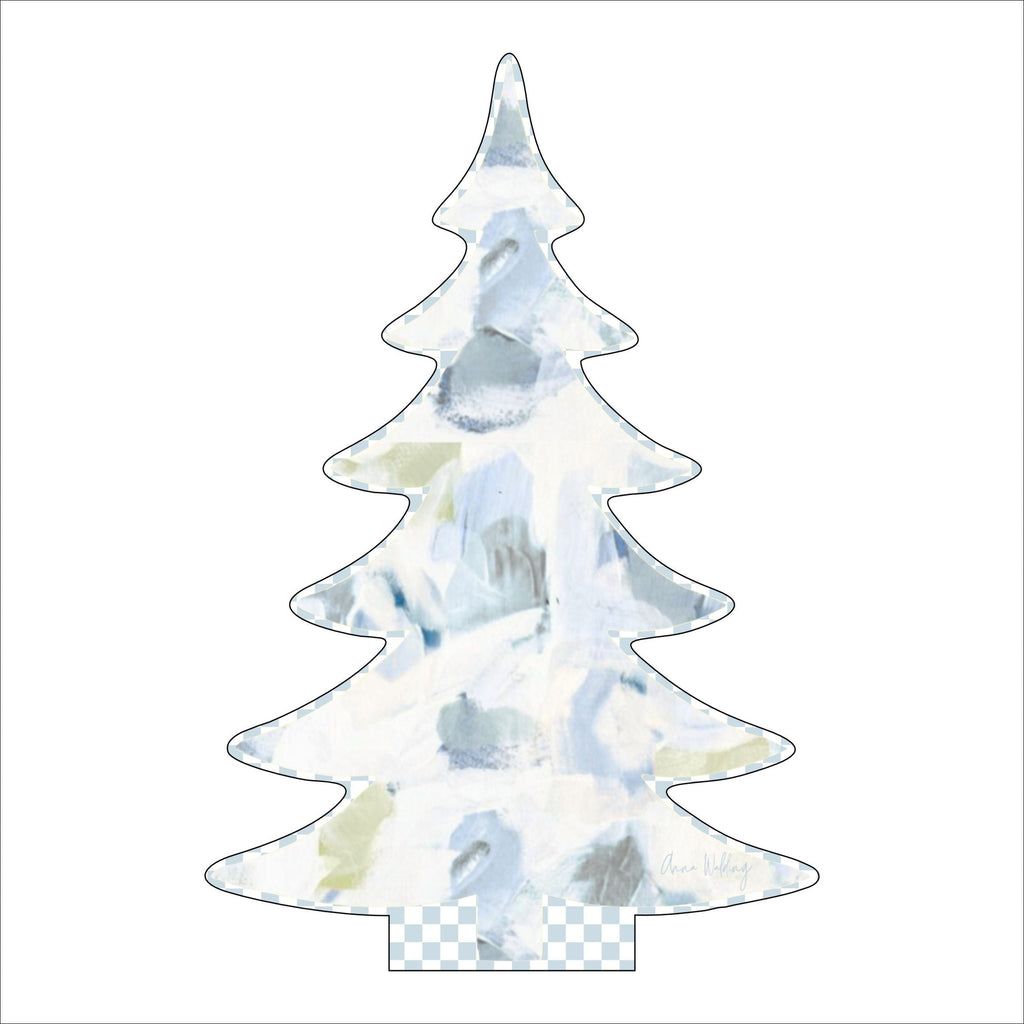 AWA-024 Christmas Tree (larger) | 0.75in. Acrylic Cutout |