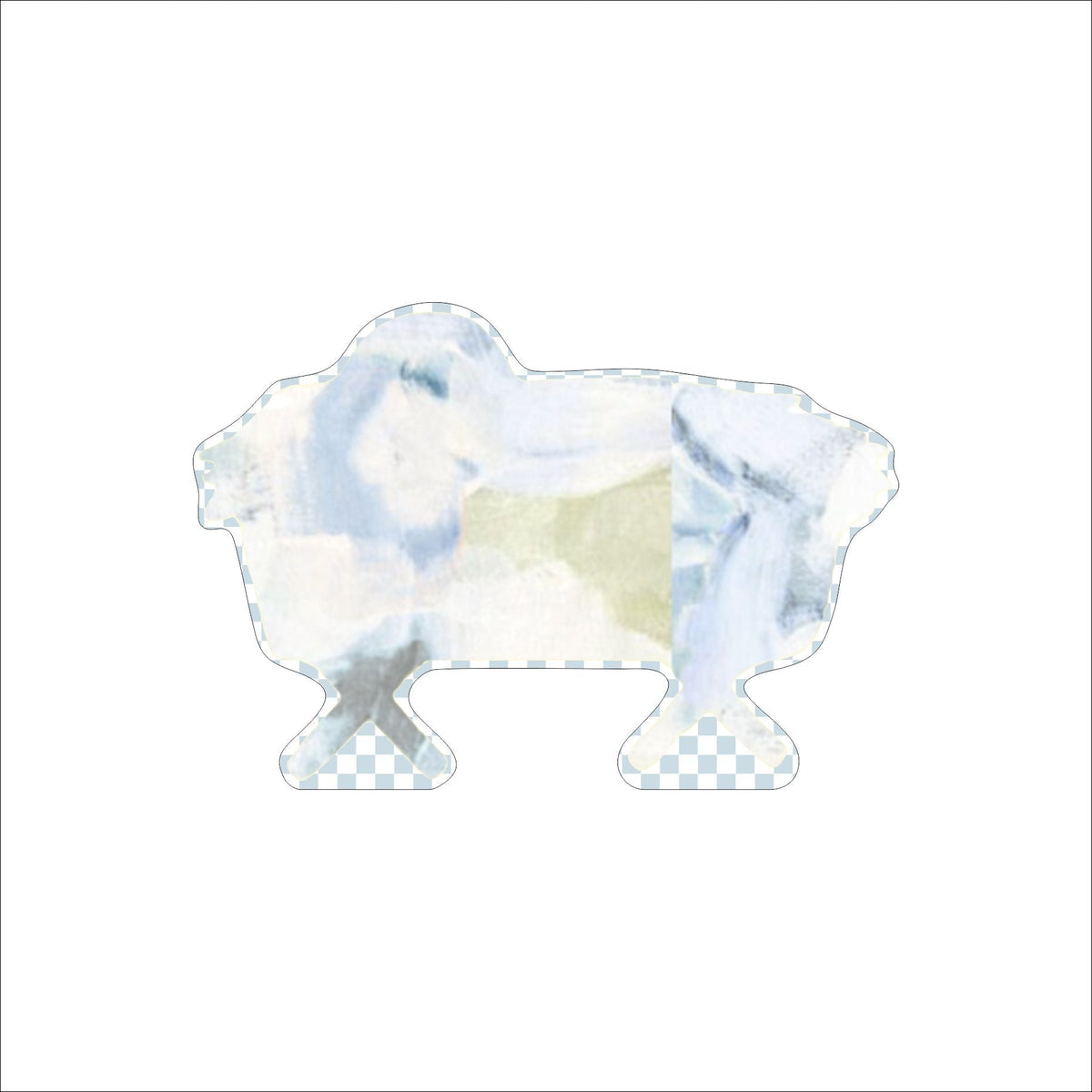 AWA-026 Jesus | 0.75in. Acrylic Cutout |