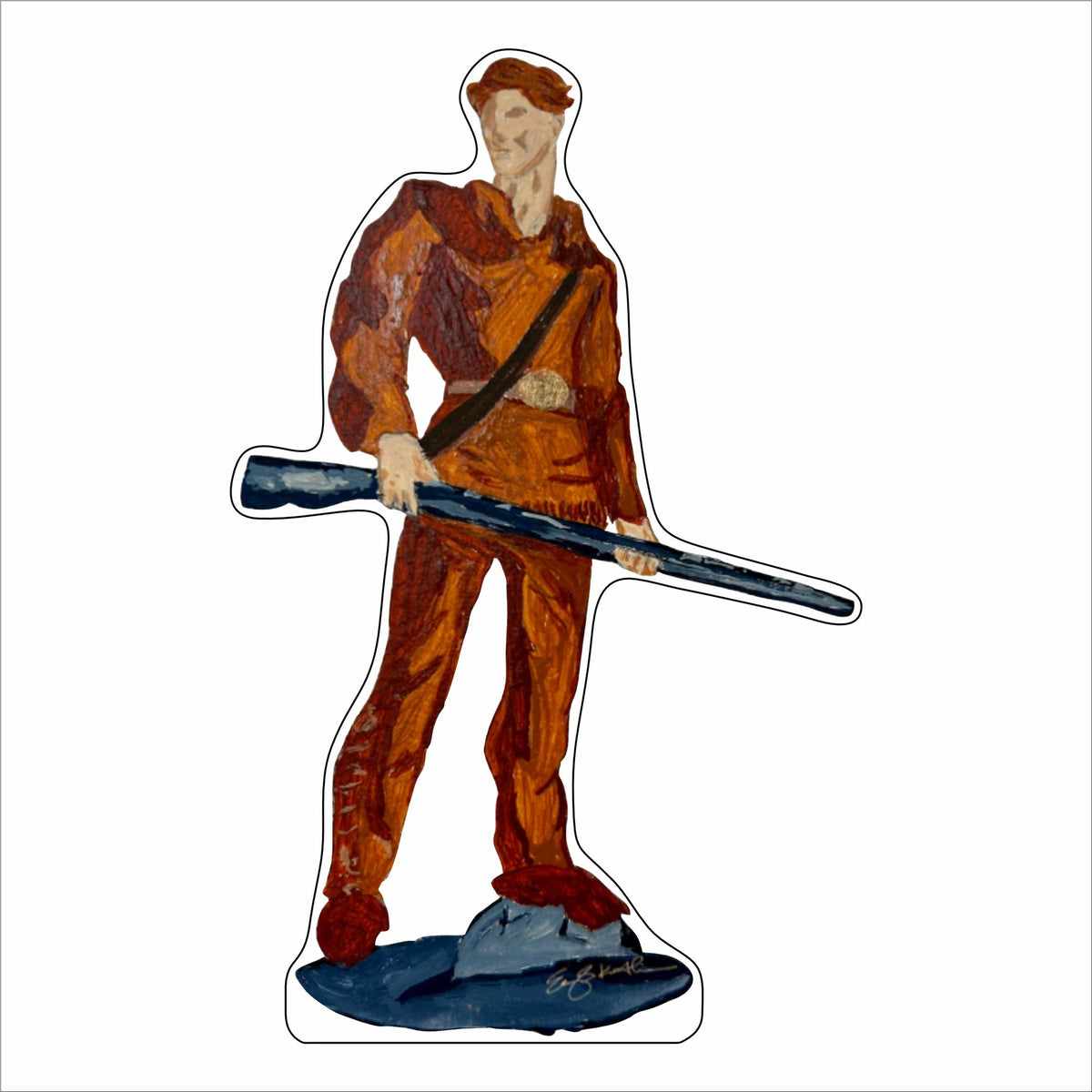 CNJ-001 Mountaineer | 0.75Acrylic Contour |