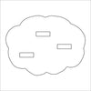 Triple Stand Clear KHA-S007 | 0.50in. Acrylic