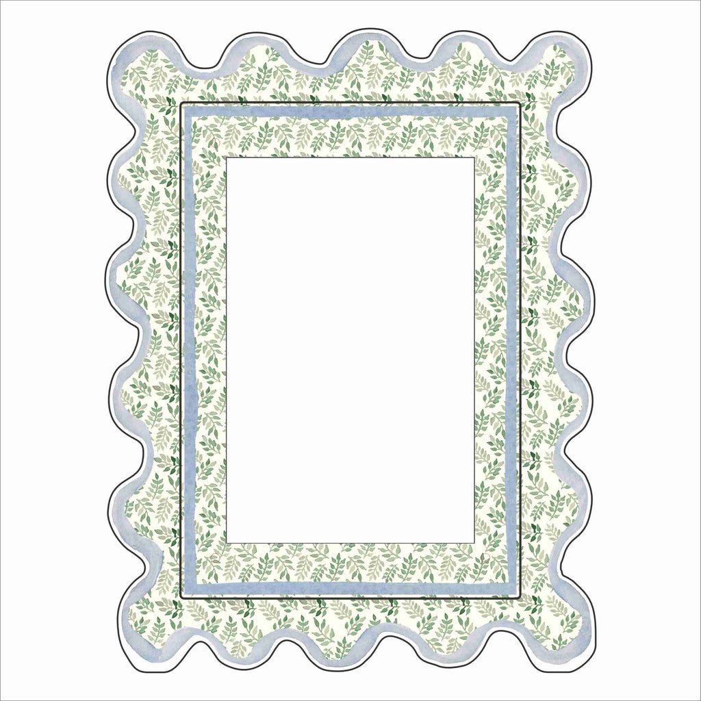 MCA-035 Ivy Wave Picture Frame | 0.25Acrylic Picture Frame