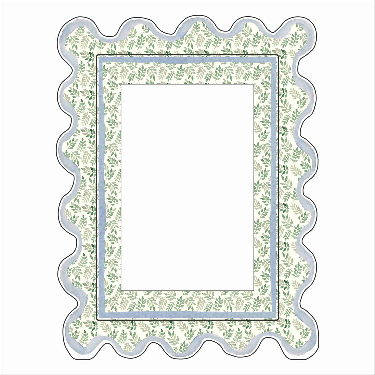 MCA-035 Ivy Wave Picture Frame | 0.25Acrylic Picture Frame