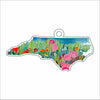 LBR-120 NC State Sylvia Ornament | 0.25Acrylic Ornament |