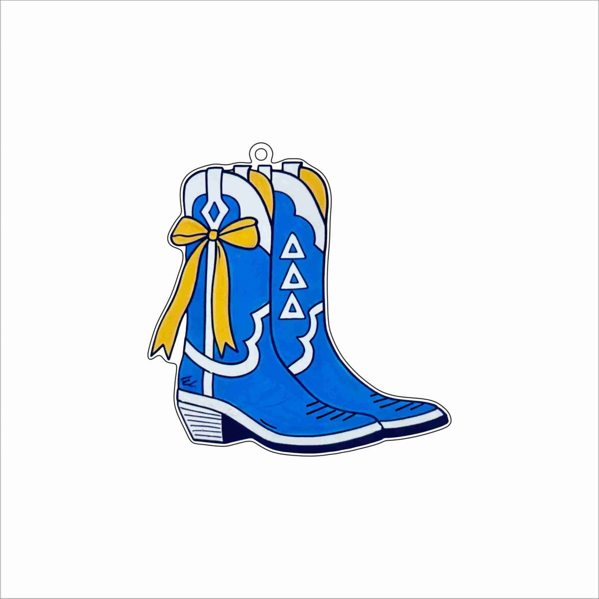 ECA-081 Heel Yea ZTA Ornament | 0.25Acrylic Ornament