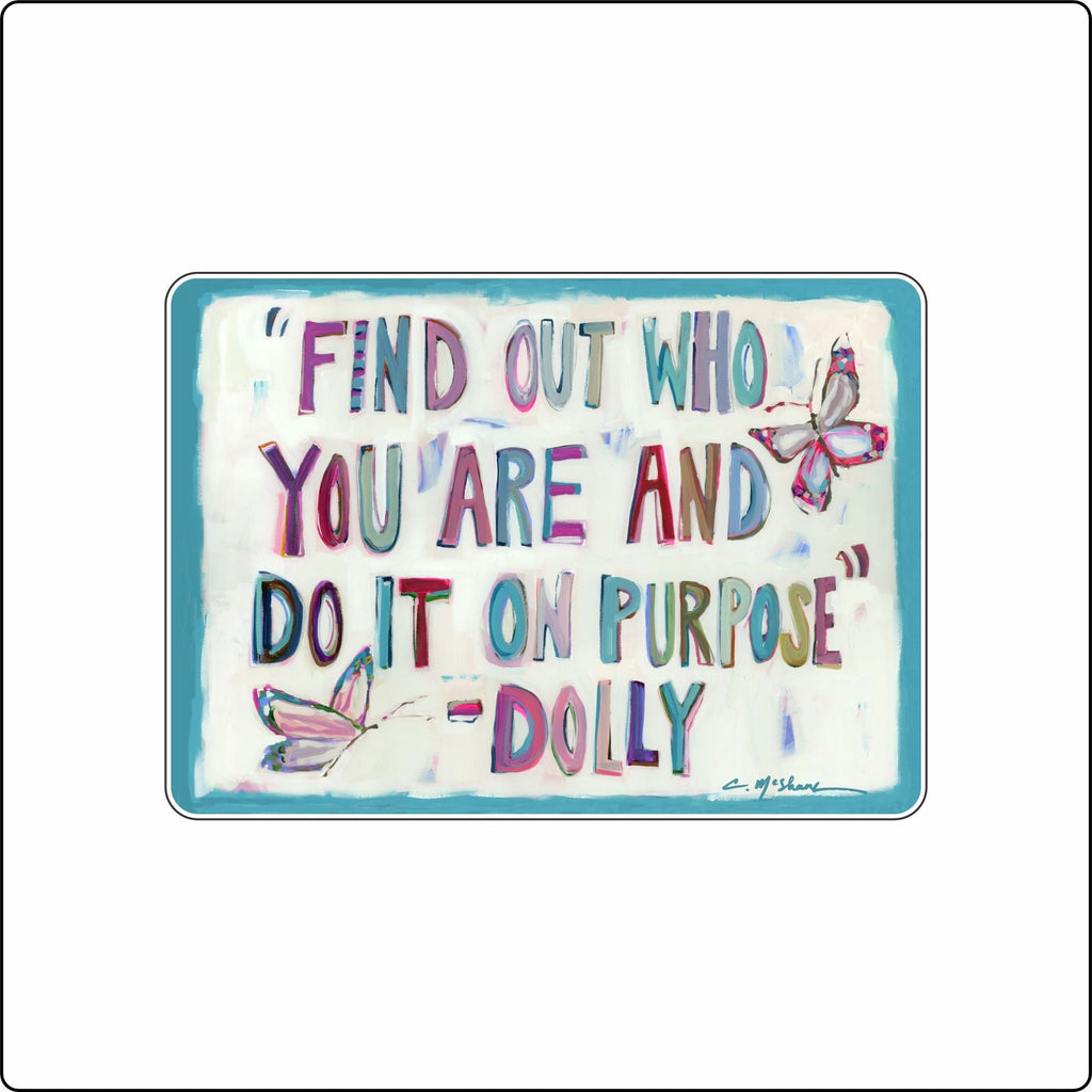 CMS-1888 Purposefully You Dolly Mini | 0.50Acrylic Mini Contour | Case of 25