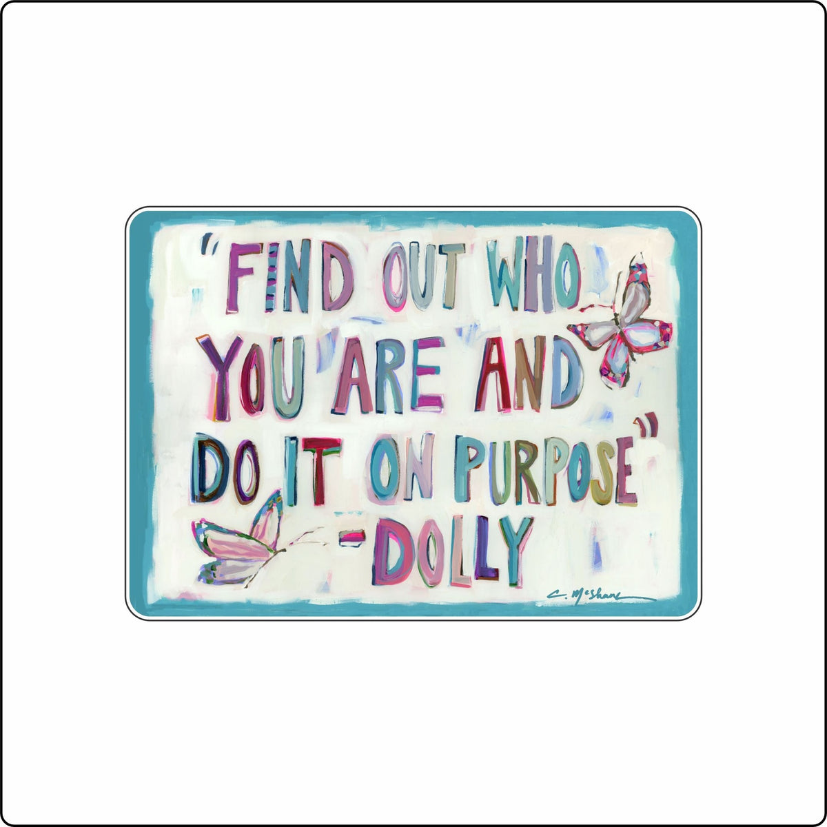 CMS-1888 Purposefully You Dolly Mini | 0.50Acrylic Mini Contour | Case of 25