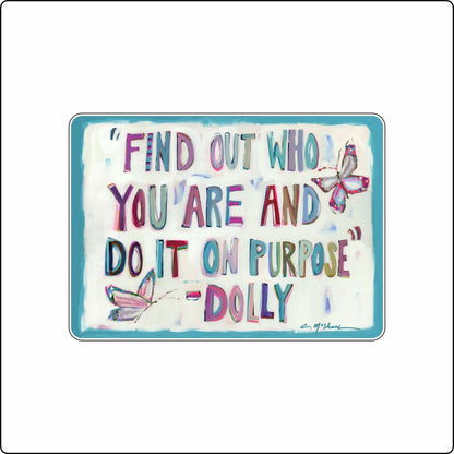CMS-1888 Purposefully You Dolly Mini | 0.50Acrylic Mini Contour | Case of 25