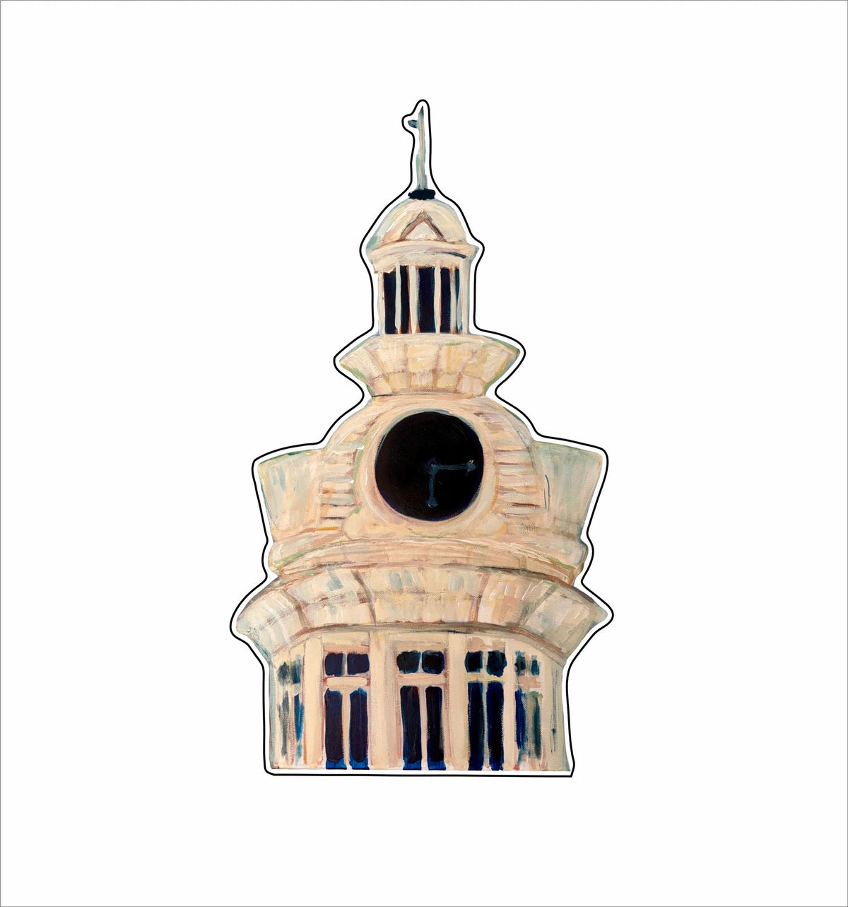 MPA-003 Courthouse | 0.75Acrylic Contour |