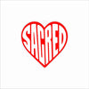 FSN-012 Sacred Heart Ornament | 0.25Acrylic Ornament