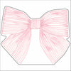 LCA-002 Pink Bow | 0.75in. Acrylic Cutout