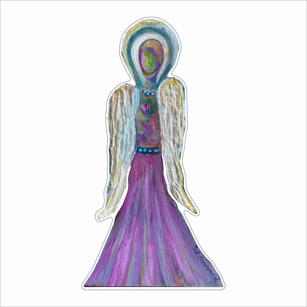 GRW-001 Angel Within | 0.75Acrylic Contour