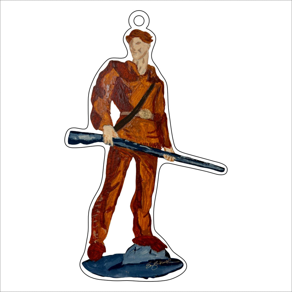 CNJ-003 Mountaineer Ornament | 0.25Acrylic Contour |