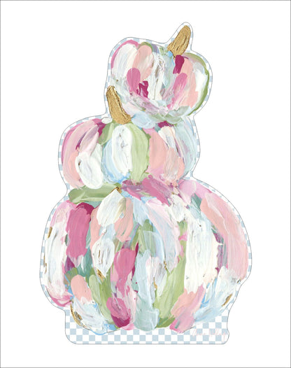 AWA-010 Pumpkin Stack | 0.75in. Acrylic Cutout |