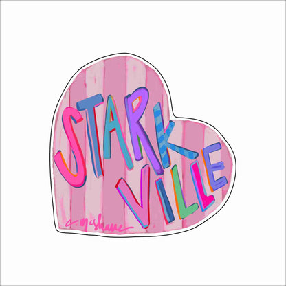 CMS-1769 Starkville Love Mini | 0.50Acrylic Mini Contour