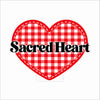 FSN-026 SH Plaid Heart Mini | 0.50Acrylic Mini Contour