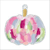 AWA-014 Pastel Pumpkin Ornament | 0.25in. Acrylic Ornament |