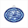 MEG-061 Willow Oval Plate Ornament | 0.25Acrylic Ornament