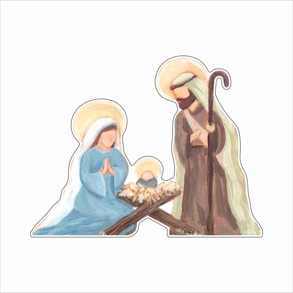 HNF-004 Nativity Contour | 0.75Acrylic Contour