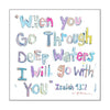 Isaiah Pink 5.5x5.5 | 0.75in. Acrylic Cutout | Case Bundle any 10+ (Pack of 1)