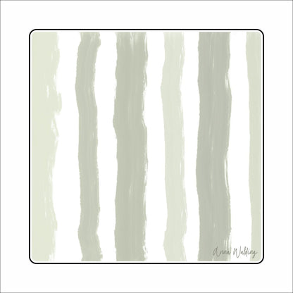 AWA-118 Green Strip Base | 0.75Acrylic Charm Base with Steel Disc