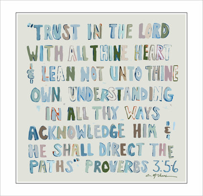 Proverbs Neutral | 0.75in. Acrylic Cutout | Case Bundle any 10+