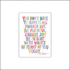 CMS-1942-C10 Choose Joy & Be Present Magnet | 0.125Acrylic Magnet | Set of 10