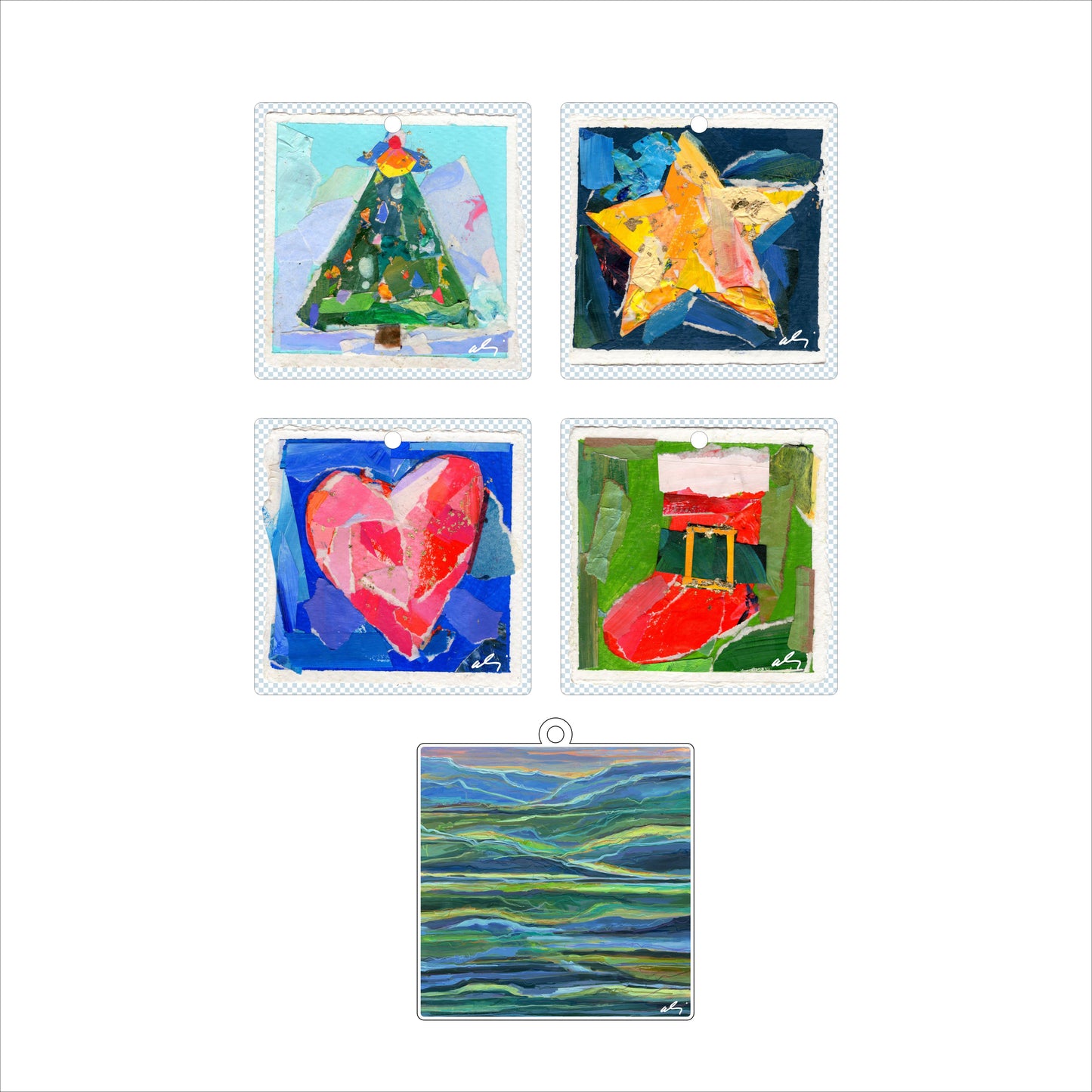 55 Ornaments | 0.25in. Acrylic Ornament | Bulk (Sold in batches of 55)