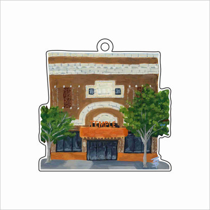 BTA-064 Temple Theatre Ornament | 0.25Acrylic Ornament