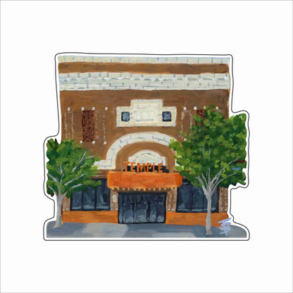 BTA-063 Temple Theatre | 0.75Acrylic Contour
