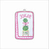 JPA-044 Pink Joker Keychain | 0.125Acrylic Keychain | Case of 4