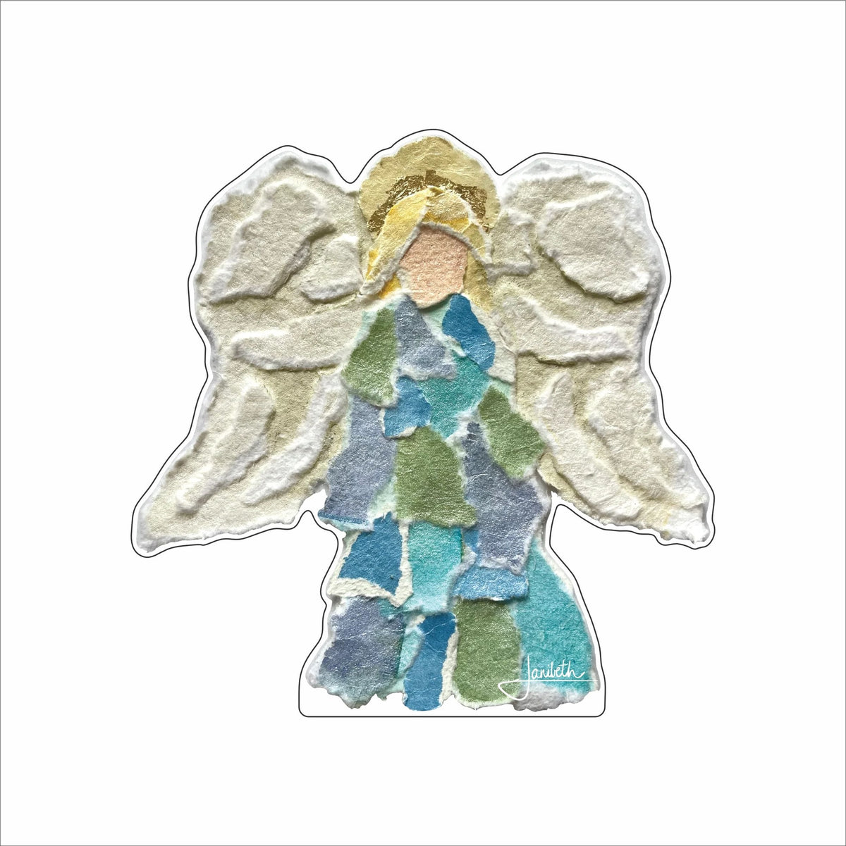 JOA-008 A Thrill of Hope - Angel | 0.75Acrylic Contour
