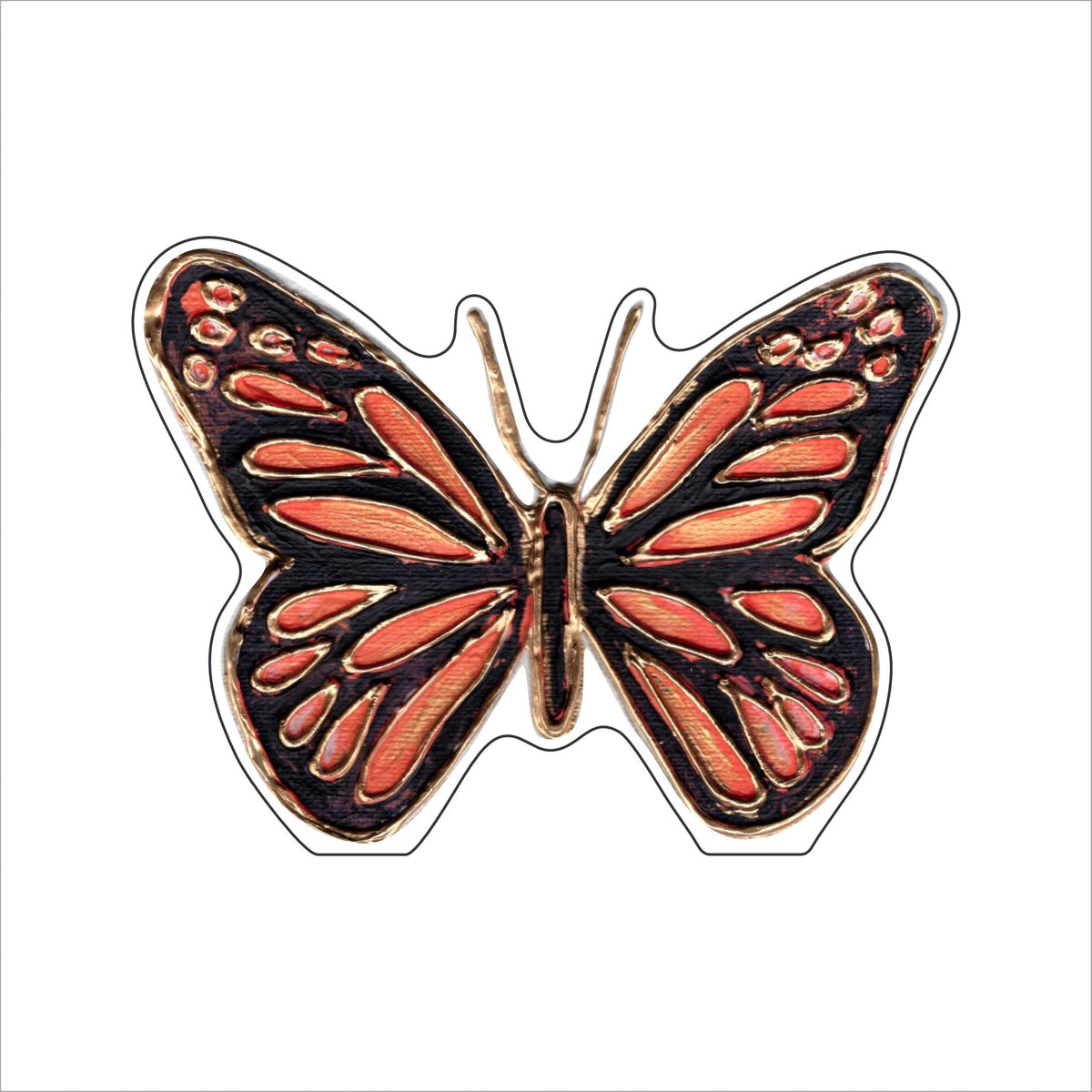 LFA-222 Monarch Butterfly | 0.75Acrylic Contour |