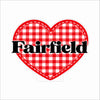 FSN-024 FF Plaid Heart Mini | 0.50Acrylic Mini Contour