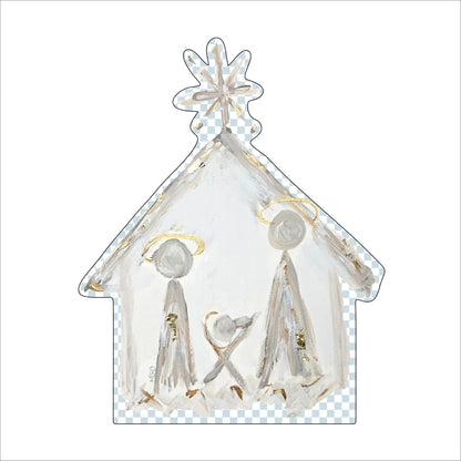 MGA-004 Manger Scene | 0.75 Acrylic Contour