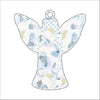 AWA-030 Angel B Ornament | 0.25in. Acrylic Ornament |