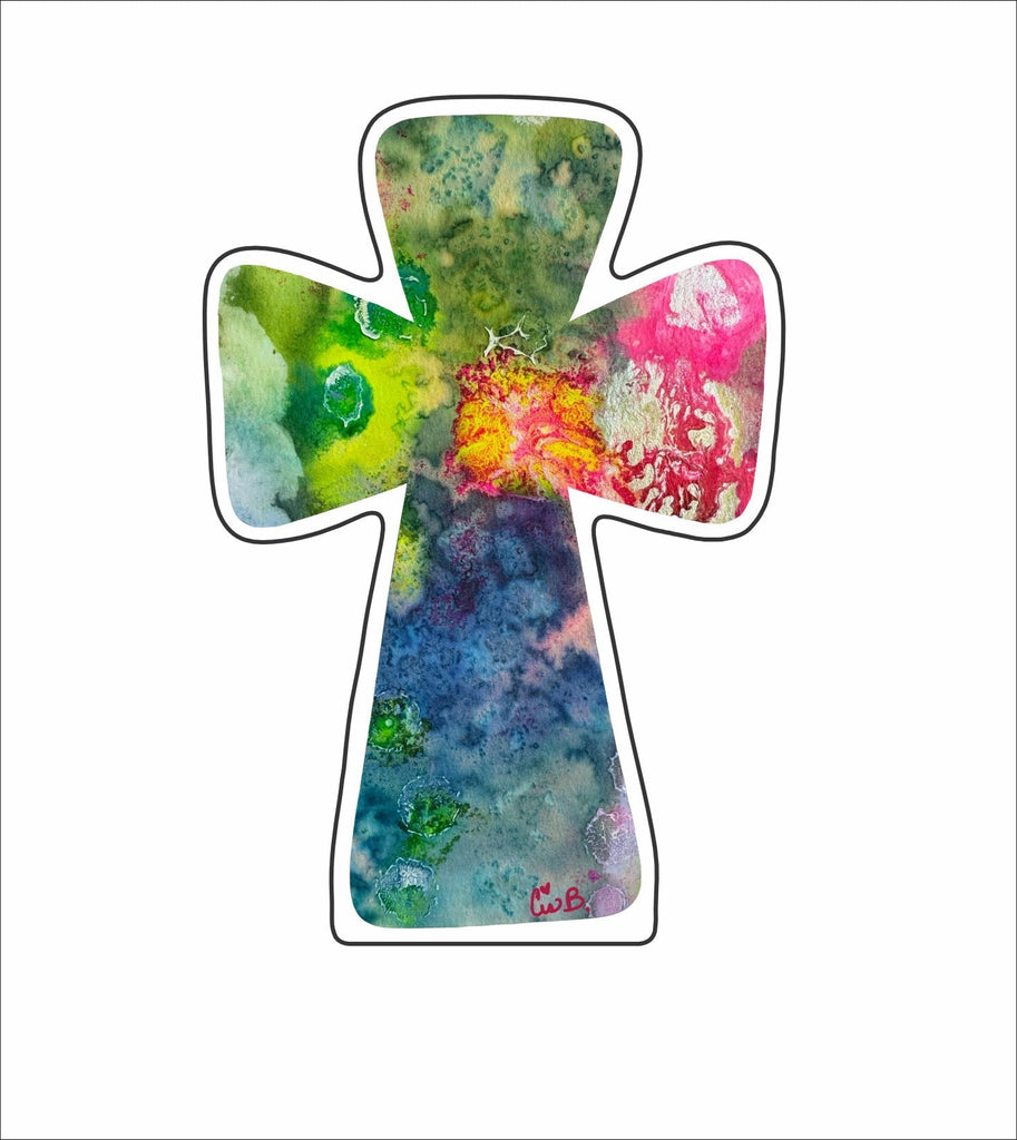LBR-104 Island Cross Mini | 0.50Acrylic Mini |
