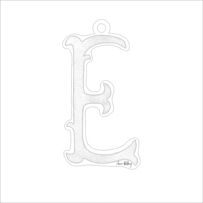 AWA-099 E Ornament | 0.25Acrylic Ornament |