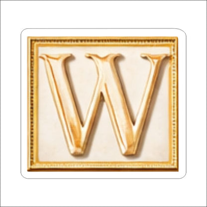 LFA-207 Letter W Magnet | 0.125Acrylic Magnet