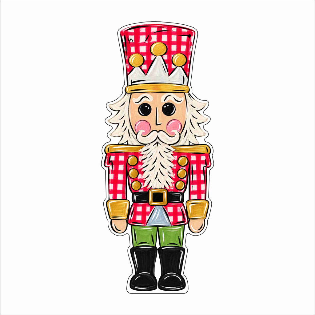 ASN-001 Checkered Nutcracker | 0.75Acrylic Contour