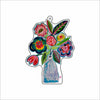 LBR-241 Pretty Petals Floral Keychain | 0.125Acrylic Keychain | Case of 4