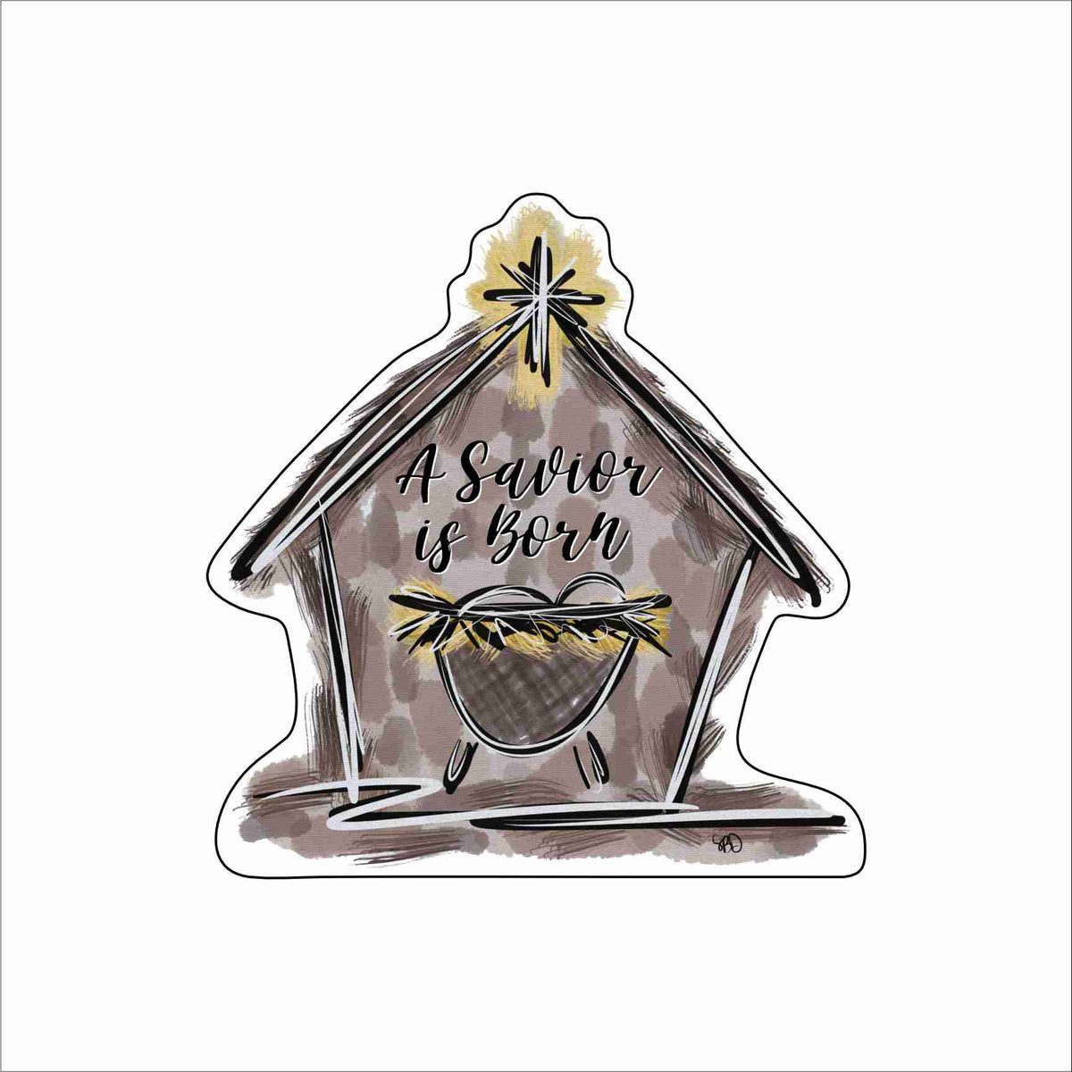 SDD-004 Nativity Mini | 0.50Acrylic Mini Contour