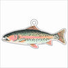 HNF-006 Rainbow Trout Ornament | 0.25Acrylic Ornament