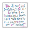 Joshua Pink 5.5x5.5 | 0.75in. Acrylic Cutout | Case Bundle any 10+ (Pack of 1)