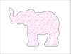 Pink Elephant | 0.75in. Acrylic Cutout |