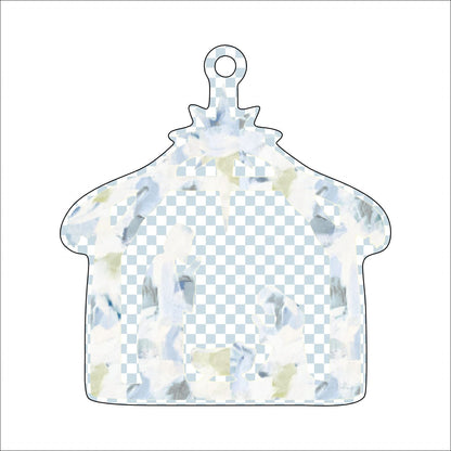 AWA-033 Nativity Ornament | 0.25in. Acrylic Ornament |