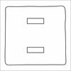 KHA-S018 Clear Napkin Stand | 0.50Acrylic