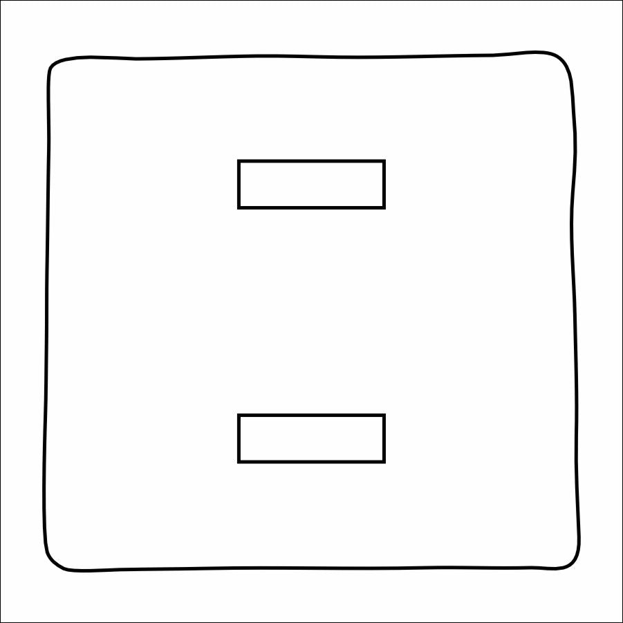 KHA-S018 Clear Napkin Stand | 0.50Acrylic