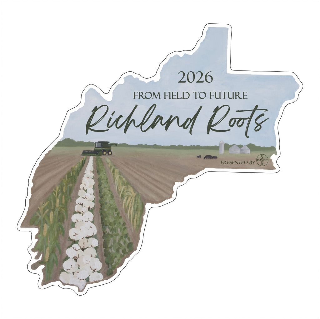TDA-004 Richland Roots 2026 Wall Giclee | 0.25Acrylic Giclee