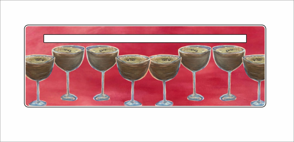 MPA-006-C4 Espresso Martini Mahjong Card Line Finde | 0.125Acrylic Contour | Case of 10