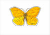 EFA-021 Small Buttery Yellow Butterfly Mini | 0.50Acrylic Mini |